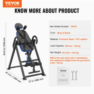 Inversion Table Heavy Duty